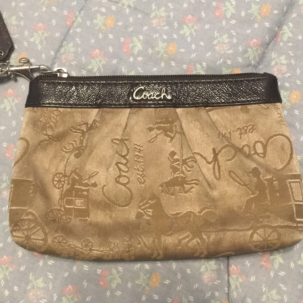 Coach wristlet